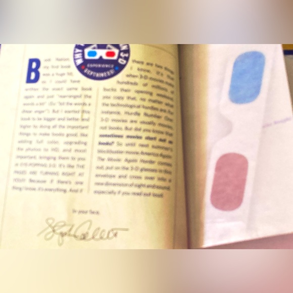 “ America Again “ hardback book by Stephen Colbert with 3d glasses - Picture 3 of 3